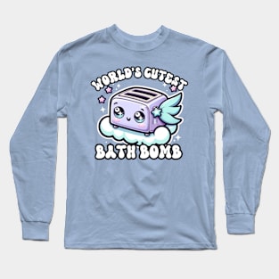 World's Cutest Bath Bomb Long Sleeve T-Shirt